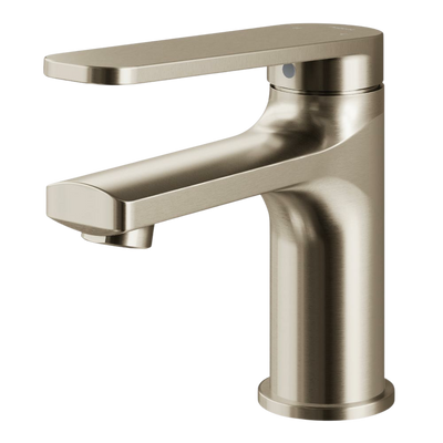 Argent Pace 2.0 Comfort Basin Mixer Brushed Nickel Lead Free