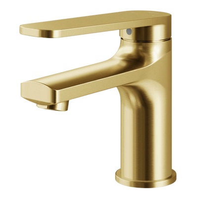 Argent Pace 2.0 Comfort Basin Mixer Brushed Gold Lead Free