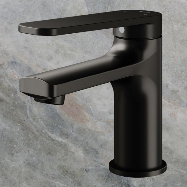 Argent Pace 2.0 Comfort Basin Mixer Matte Black Lead Free