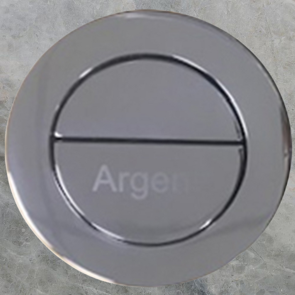 Argent BTW Button Chrome
