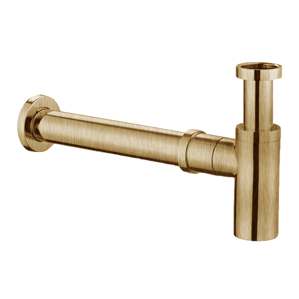 Argent Bottle Trap 32-40mm P Trap Brushed Gold