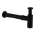 Argent Bottle Trap 32-40mm P Trap Matte Black