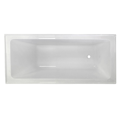 Argent Pace 1525mm Drop In Bath White