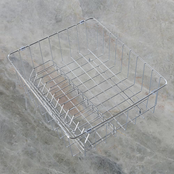 Argent 400x400mm Dish Rack Chrome
