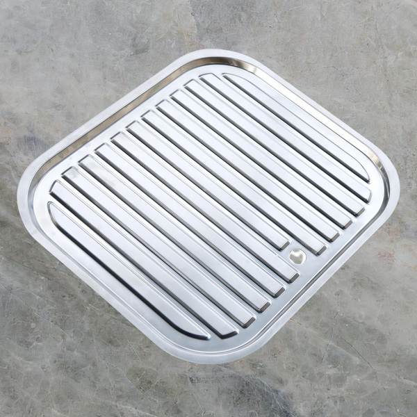 Argent 355x410mm Drainer Tray Chrome