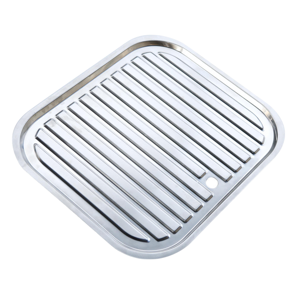 Argent 355x410mm Drainer Tray Chrome
