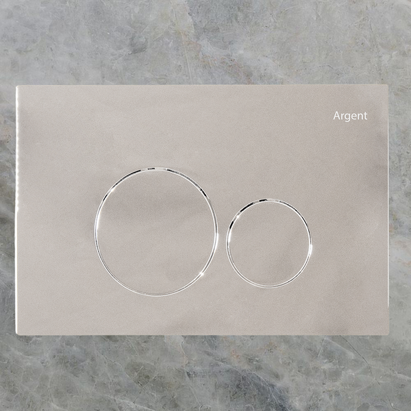 Argent Grace Round Mechanical Flush Plate Chrome