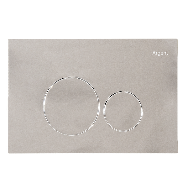 Argent Grace Round Mechanical Flush Plate Chrome