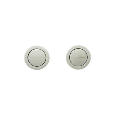 Argent Focus Remote Round Flush Buttons Chrome