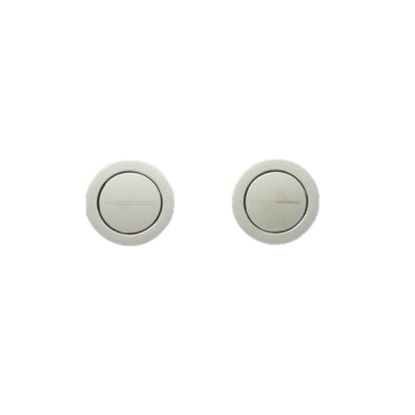 Argent Focus Remote Round Flush Buttons Chrome