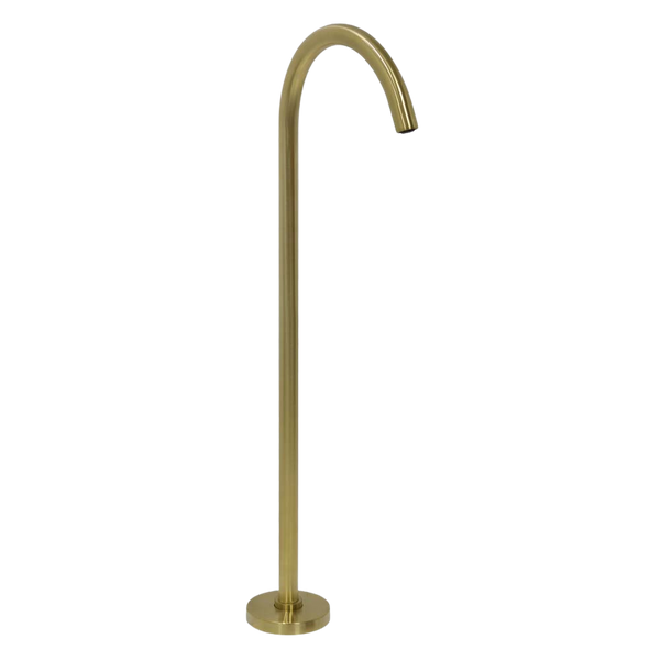 Argent Classic Freestanding Bath Spout Brushed Gold