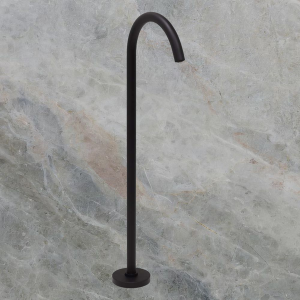 Argent Classic Freestanding Bath Spout Matte Black