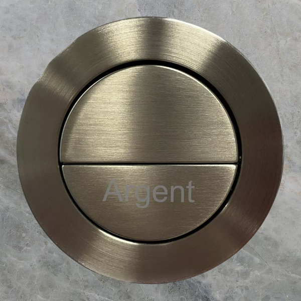 Argent BTW Flush Button Brushed Nickel
