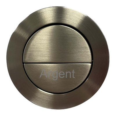 Argent BTW Flush Button Brushed Nickel