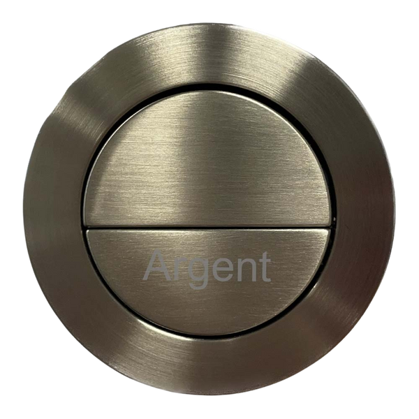 Argent BTW Flush Button Brushed Nickel