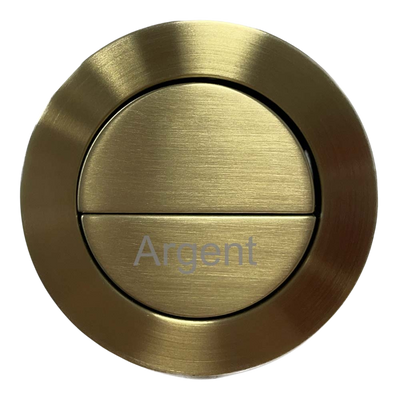Argent BTW Flush Button Brushed Gold