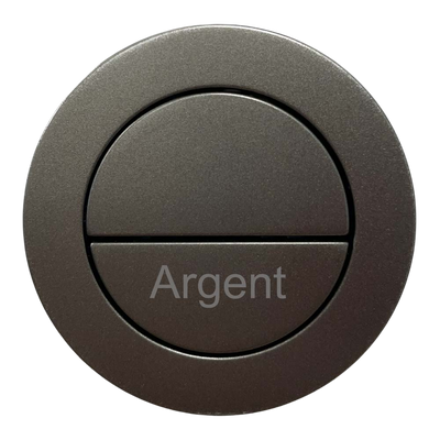 Argent BTW Flush Button Gunmetal
