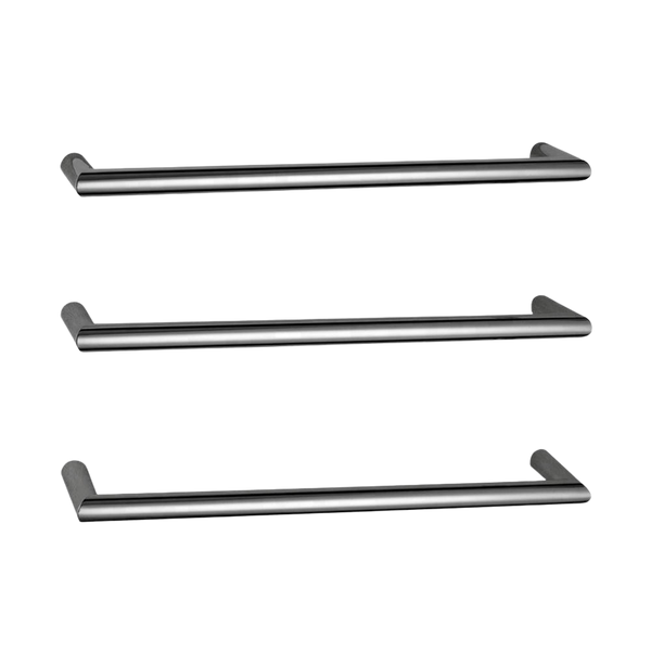 Argent Pace 700mm 3 Bar Heated Towel Rail Stainless Steel