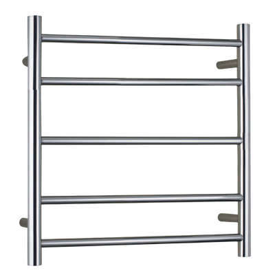 Argent Pace 600mm 5 Bar Heated Towel Rail Stainless Steel