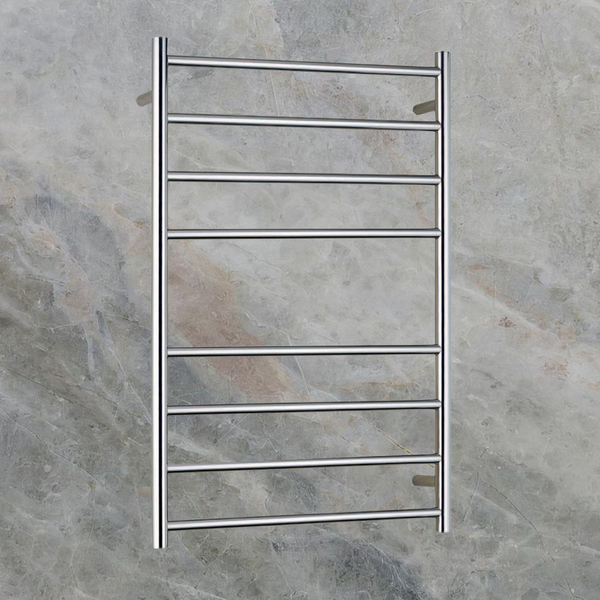 Argent Pace 600mm 8 Bar Heated Towel Rail Chrome
