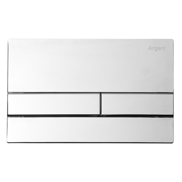 Argent Edge Flush Plate Mechanical Chrome