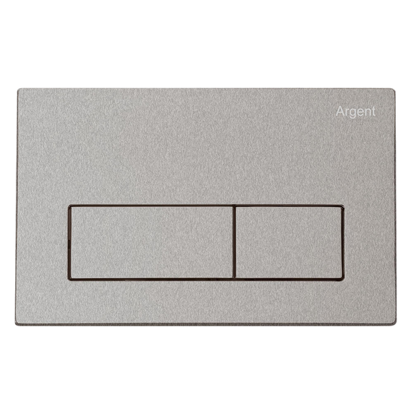 Argent Kubic Mechanical Flush Plate Brushed Nickel