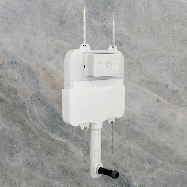 Argent 80mm In Wall Cistern with Mechanical Fixing