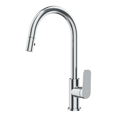 Argent Pace 2.0 Kitchen Mixer Pull Out Spray Chrome Lead Free