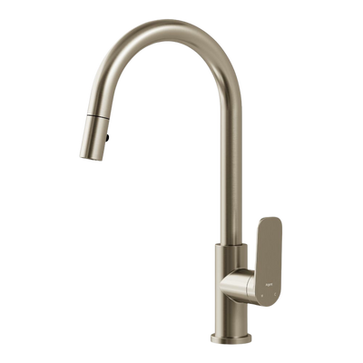 Argent Pace 2.0 Kitchen Mixer Pull Out Spray Brushed Nickel Lead Free