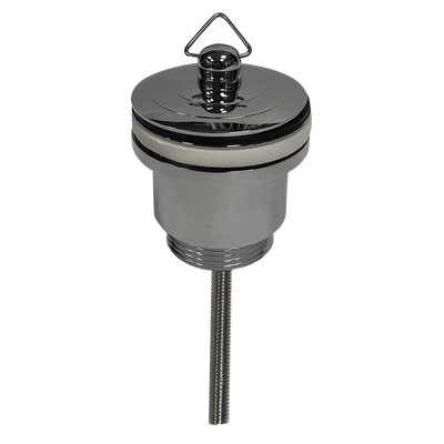 Argent Waste 32mm 2 Piece Metal Plug Chrome