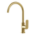 Argent Pace 2.0 Gooseneck Kitchen Mixer Brushed Gold Lead Free