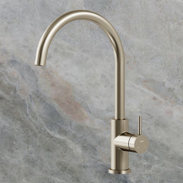 Argent Grace 2.0 Kitchen Mixer Brushed Nickel Lead Free