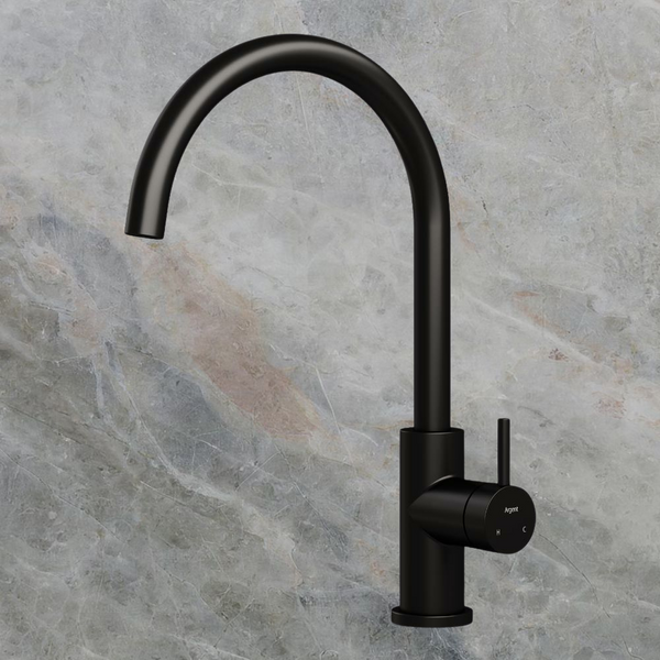 Argent Grace 2.0 Kitchen Mixer Matte Black Lead Free