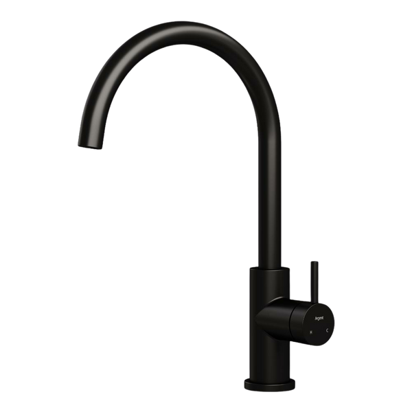 Argent Grace 2.0 Kitchen Mixer Matte Black Lead Free