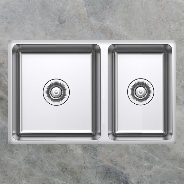 Argent Verve 670mm 1 and 3/4 Sink Stainless Steel