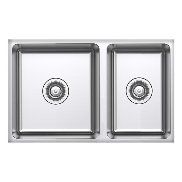 Argent Verve 670mm 1 and 3/4 Sink Stainless Steel