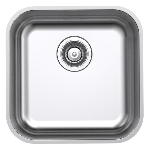 Argent Tempo 433mm Square Sink Stainless Steel