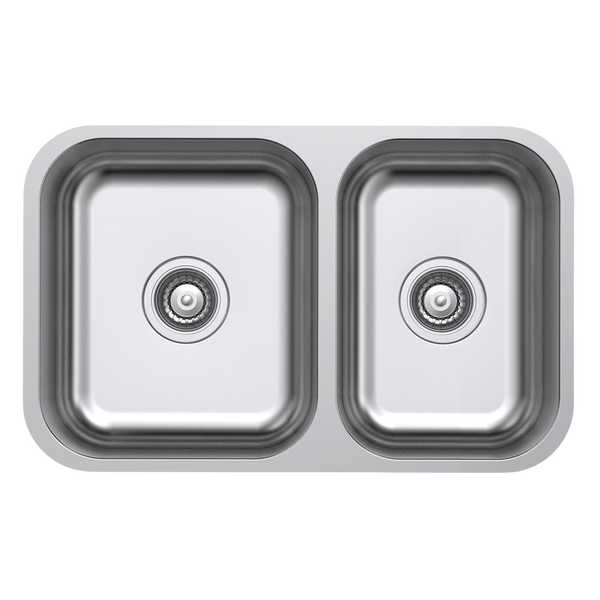 Argent Tempo 670mm 1 and 3/4 Sink Stainless Steel