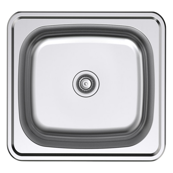 Argent Format 390mm Laundry Sink Stainless Steel
