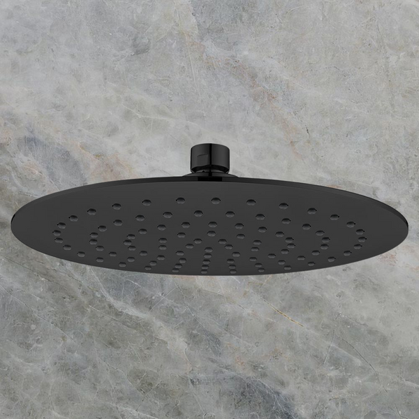 Argent Pallas 230mm Overhead Shower Matte Black