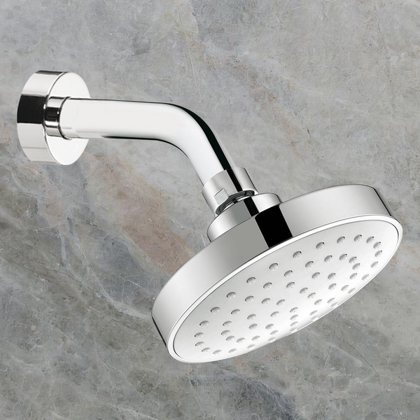 Argent Studio Classic 120mm Overhead Shower on 150mm Wall Arm Chrome