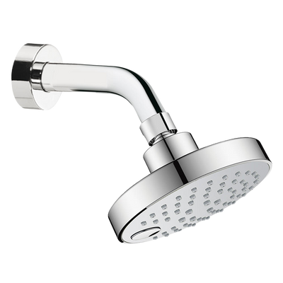 Argent Studio Trio 120mm Overhead Shower on 150mm Wall Arm Chrome