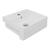 Argent Evo Neu 410mm Square Semi-Recessed Basin with Overflow 1 Tap Hole Gloss White