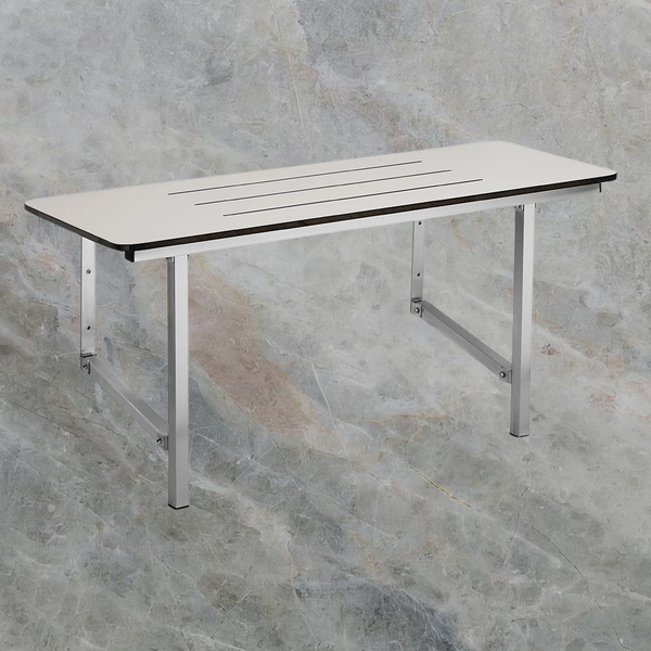 Argent PWD Shower Seat 960x400mm White