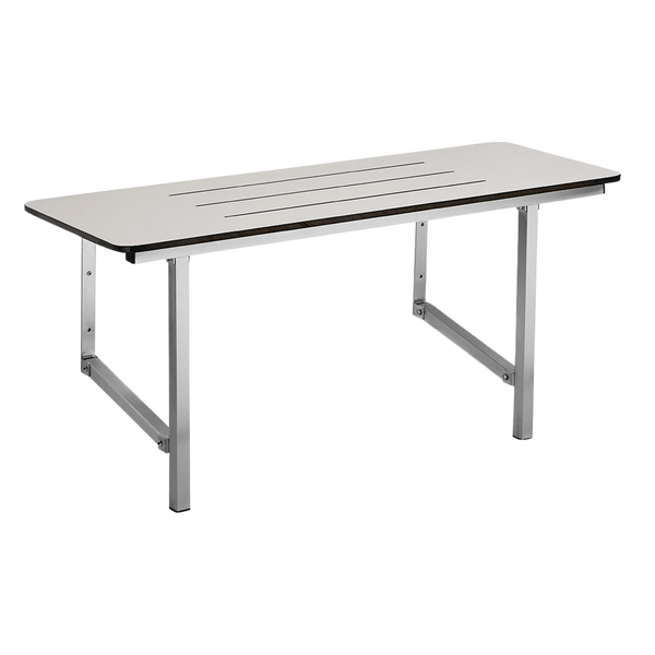 Argent PWD Shower Seat 960x400mm White