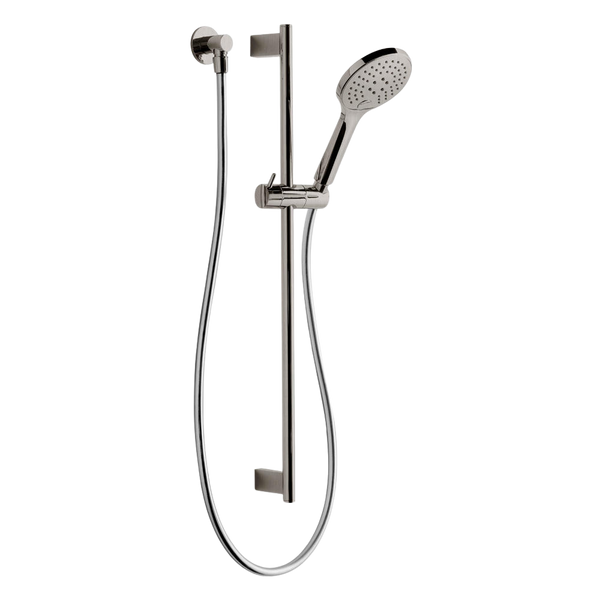 Argent Studio 700mm Shower Rail Set Brushed Nickel