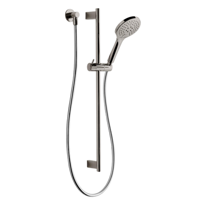 Argent Studio 700mm Shower Rail Set Brushed Nickel