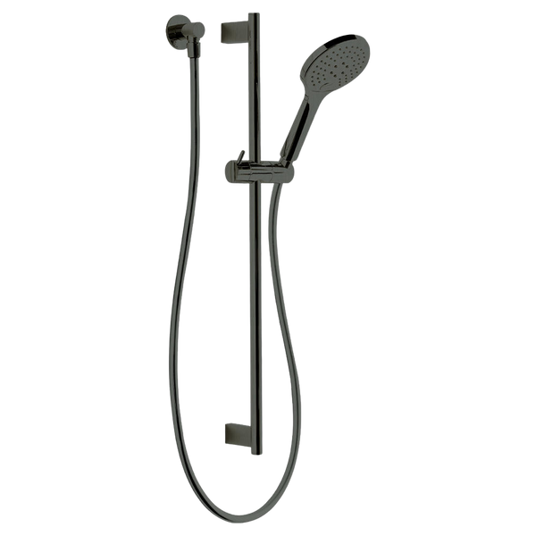 Argent Studio 700mm Shower Rail Set Gunmetal