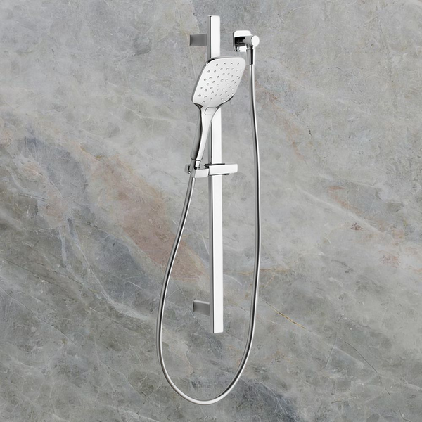 Argent Scope 700mm Shower Rail Set Chrome