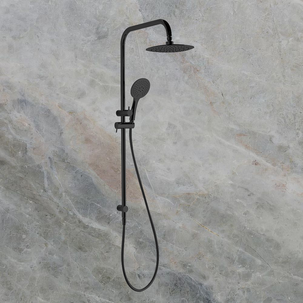Argent Pallas Shower System Matte Black